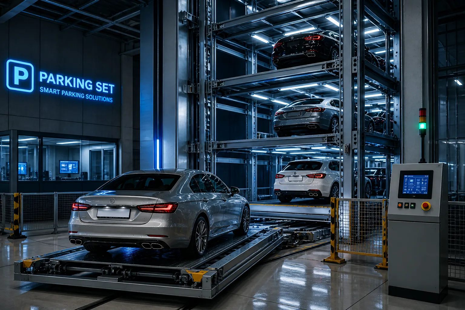 Automated parking technology machinery